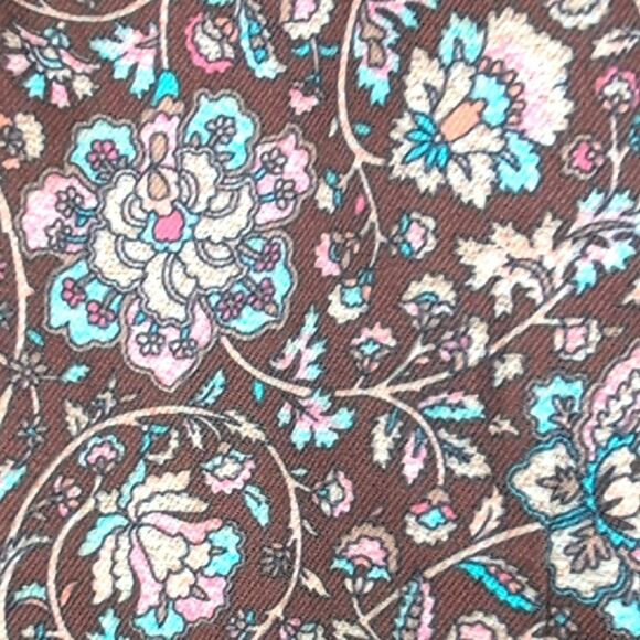 Renata by Renata Gasparian High Neck Floral Long Sleeve Maxi Dress Size L - Picture 6 of 11